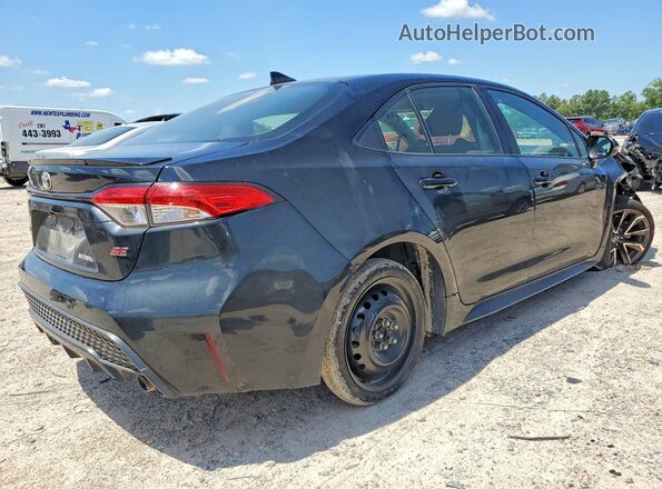JTDS4MCE4MJ068815 2021 TOYOTA COROLLA Черный Задняя правая четверть