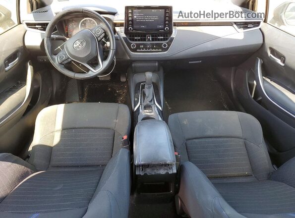 JTDS4MCE4MJ068815 2021 TOYOTA COROLLA Черный Вид панели приборов