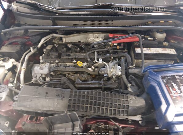 JTDS4MCE4NJ094493 2022 TOYOTA COROLLA Бордовый Вид сзади