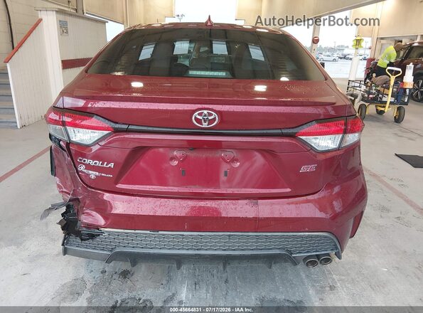 JTDS4MCE4NJ094493 2022 TOYOTA COROLLA Бордовый 