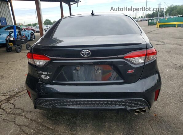 JTDS4MCE5MJ056866 2021 TOYOTA COROLLA Black Հետևի տեսք