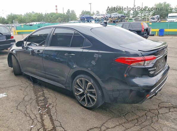 JTDS4MCE5MJ056866 2021 TOYOTA COROLLA Black Հետևի ձախ