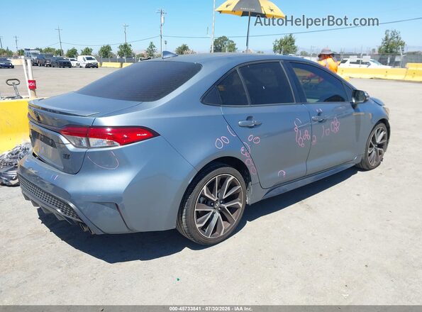 JTDS4MCE5MJ067821 2021 TOYOTA COROLLA Gray Tył prawy