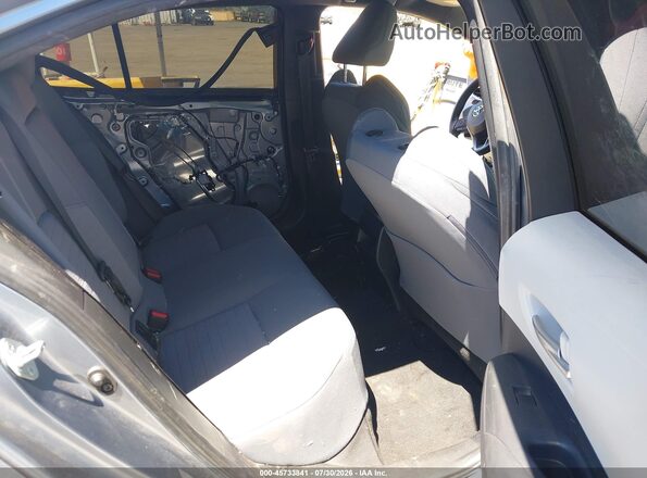 JTDS4MCE5MJ067821 2021 TOYOTA COROLLA Gray Widok naklejki z numerem VIN