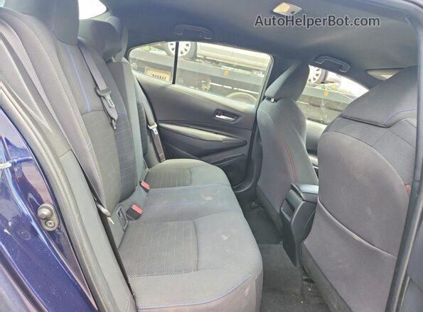 JTDS4MCE5MJ070573 2021 TOYOTA COROLLA Синий Вид задних сидений