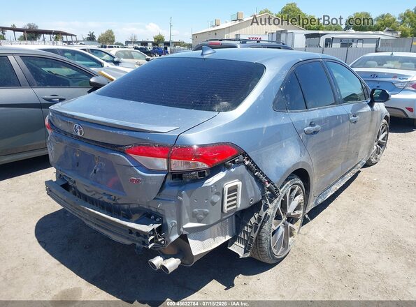 JTDS4MCE6MJ080920 2021 TOYOTA COROLLA Navy Задняя правая четверть