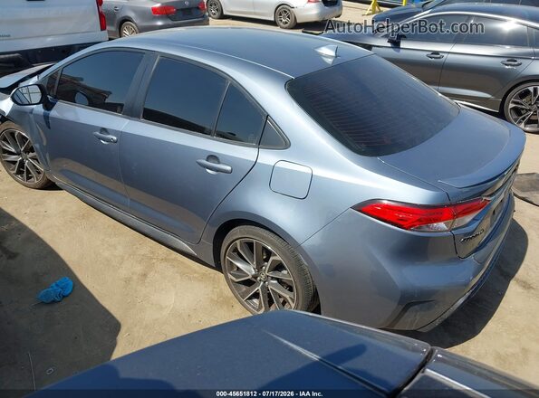 JTDS4MCE6N3506014 2022 TOYOTA COROLLA Light Blue Trasero izquierdo