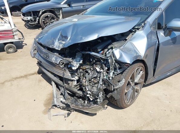 JTDS4MCE6N3506014 2022 TOYOTA COROLLA Light Blue Vista frontal