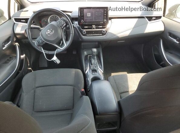 JTDS4MCE6N3507129 2022 TOYOTA COROLLA Silver Առջևի վահանակի տեսք