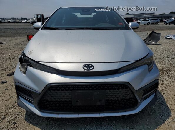 JTDS4MCE6N3507129 2022 TOYOTA COROLLA Silver Դիմացի տեսք