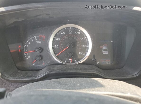 JTDS4MCE6N3507129 2022 TOYOTA COROLLA Silver Սարքավորումների վահանակի տեսք