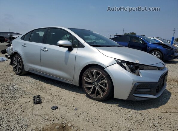 JTDS4MCE6N3507129 2022 TOYOTA COROLLA Silver Առջևի աջ