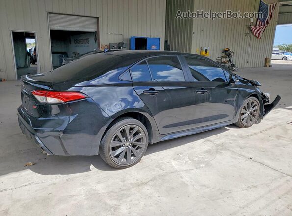 JTDS4MCE6R3522400 2024 TOYOTA COROLLA Black Հետևի աջ