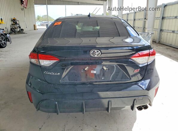 JTDS4MCE6R3522400 2024 TOYOTA COROLLA Black Հետևի տեսք
