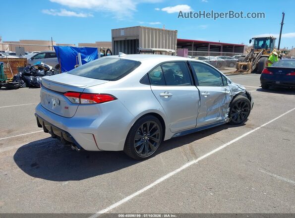 JTDS4MCE6T3530973 2026 TOYOTA COROLLA Silver Задня права чверть