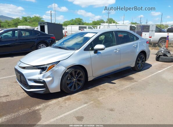 JTDS4MCE6T3530973 2026 TOYOTA COROLLA Silver Передня ліва чверть