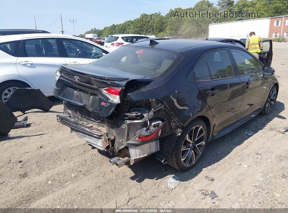 JTDS4MCE7MJ058506 2021 TOYOTA COROLLA Black Հետևի աջ