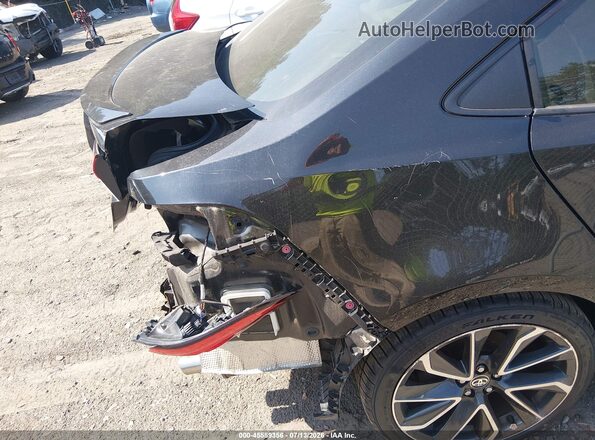 JTDS4MCE7MJ058506 2021 TOYOTA COROLLA Black Դիմացի տեսք