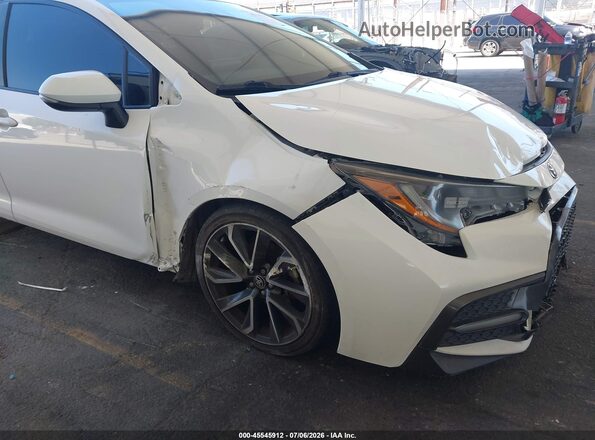 JTDS4MCE7N3502344 2022 TOYOTA COROLLA Белый Вид спереди