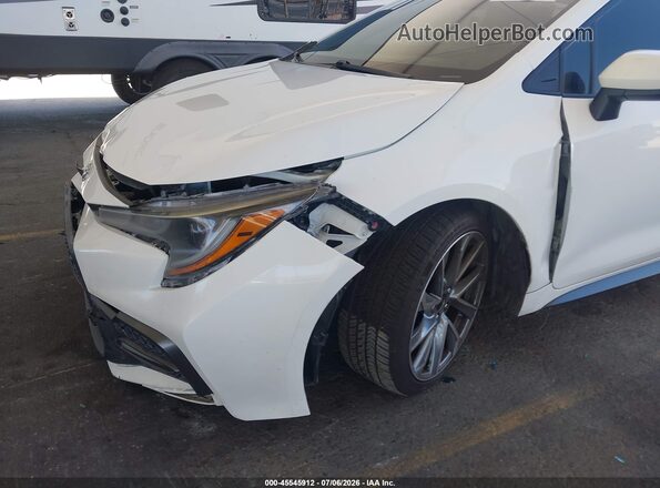 JTDS4MCE7N3502344 2022 TOYOTA COROLLA Белый Вид щитка приборов