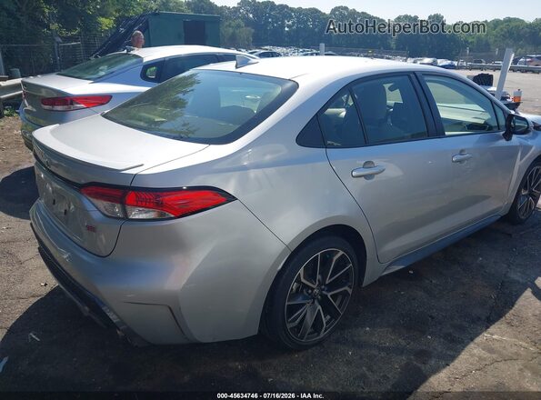 JTDS4MCE7N3510167 2022 TOYOTA COROLLA Silver Задня права чверть