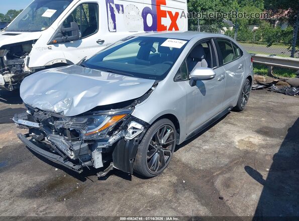 JTDS4MCE7N3510167 2022 TOYOTA COROLLA Silver Передня ліва чверть