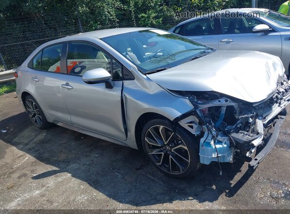 JTDS4MCE7N3510167 2022 TOYOTA COROLLA Silver Панорамний вид салону 360°