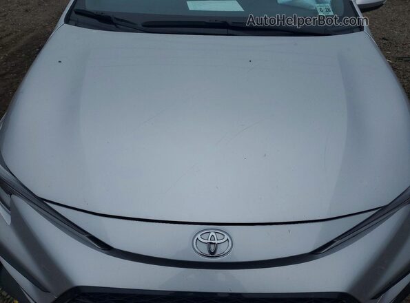 JTDS4MCE7PJ101245 2023 TOYOTA COROLLA Silver Widok wnętrza z tyłu