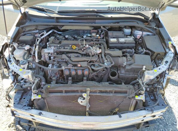 JTDS4MCE8MJ062791 2021 TOYOTA COROLLA Silver უკანა სალონის ხედი