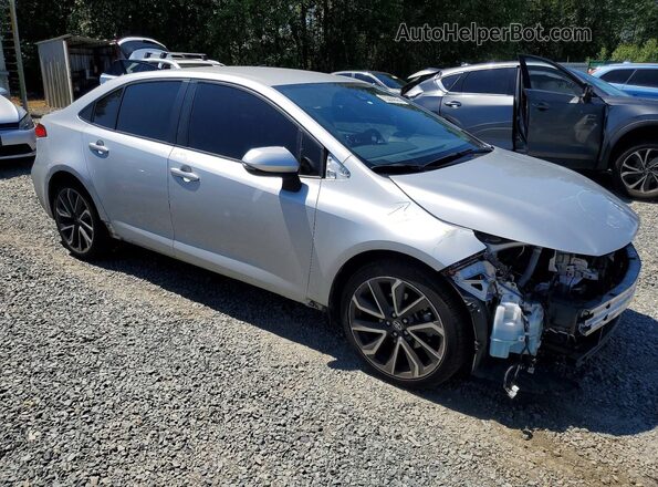 JTDS4MCE8MJ062791 2021 TOYOTA COROLLA Silver წინა მარჯვენა