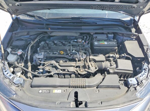 JTDS4MCE8N3504054 2022 TOYOTA COROLLA Blue Rear interior view