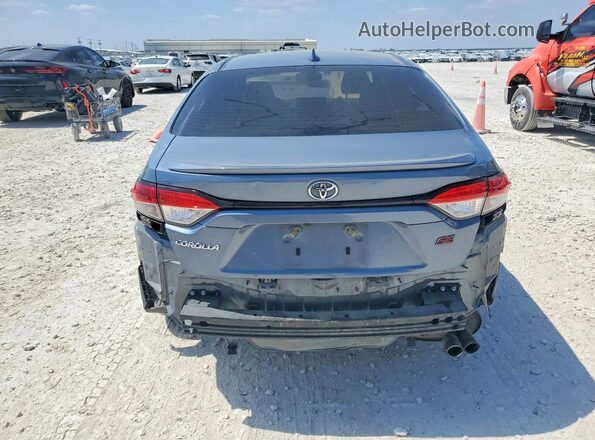 JTDS4MCE8N3504054 2022 TOYOTA COROLLA Blue Rear view
