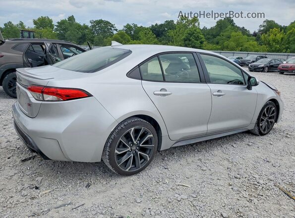 JTDS4MCE8NJ096134 2022 TOYOTA COROLLA Silver უკანა მარჯვენა
