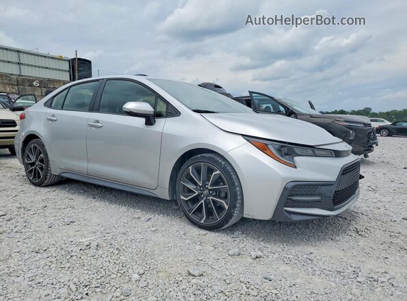 JTDS4MCE8NJ096134 2022 TOYOTA COROLLA Silver წინა მარჯვენა