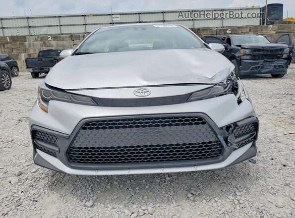 JTDS4MCE8NJ096134 2022 TOYOTA COROLLA Silver წინა ხედი