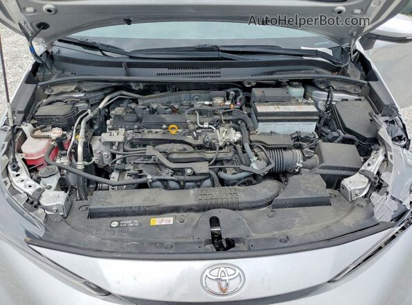 JTDS4MCE8NJ096134 2022 TOYOTA COROLLA Silver უკანა სალონის ხედი