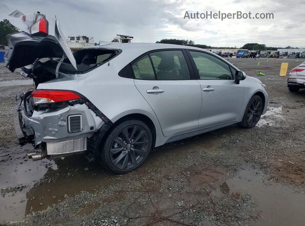 JTDS4MCE8R3522494 2024 TOYOTA COROLLA Silver Rear right