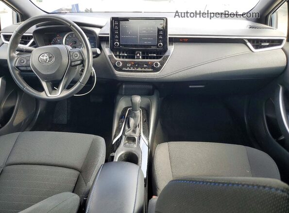 JTDS4MCEXMJ061688 2021 TOYOTA COROLLA Blue Առջևի վահանակի տեսք