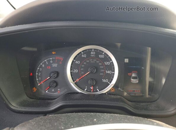 JTDS4MCEXMJ061688 2021 TOYOTA COROLLA Blue Սարքավորումների վահանակի տեսք