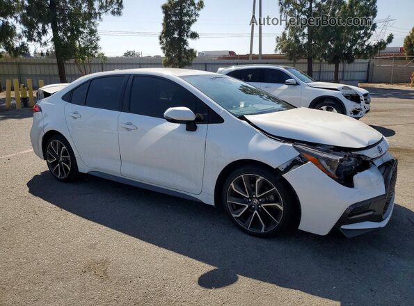JTDS4MCEXMJ079544 2021 TOYOTA COROLLA White Przód prawy