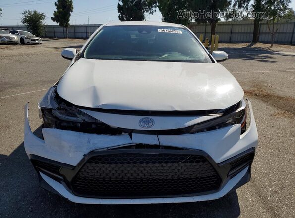JTDS4MCEXMJ079544 2021 TOYOTA COROLLA White Widok z przodu