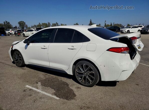 JTDS4MCEXMJ079544 2021 TOYOTA COROLLA White Tył lewy