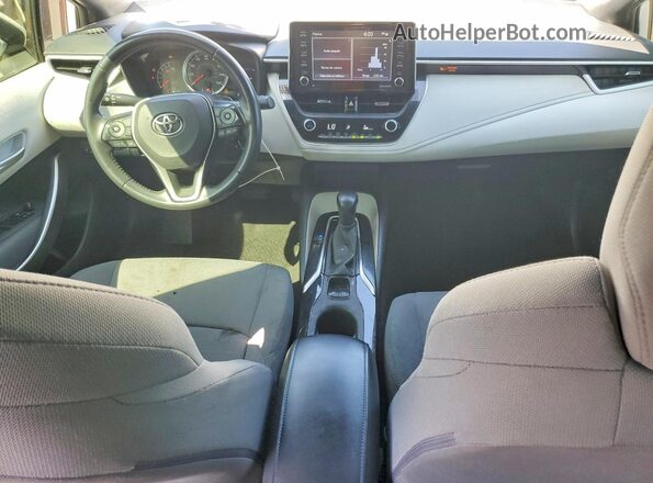 JTDS4MCEXMJ079544 2021 TOYOTA COROLLA White Widok deski rozdzielczej