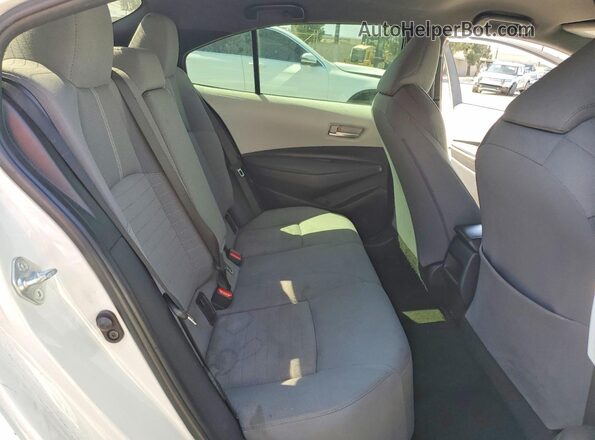 JTDS4MCEXMJ079544 2021 TOYOTA COROLLA White Widok tylnych siedzeń