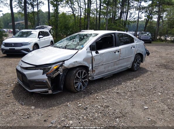 JTDS4MCEXN3508719 2022 TOYOTA COROLLA Серебряный Передняя левая четверть
