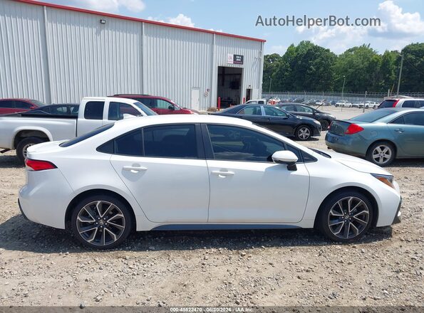JTDS4MCEXN3510633 2022 TOYOTA COROLLA White უკანა სალონის ხედი