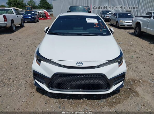 JTDS4MCEXN3510633 2022 TOYOTA COROLLA White ხელსაწყოთა პანელის ხედი