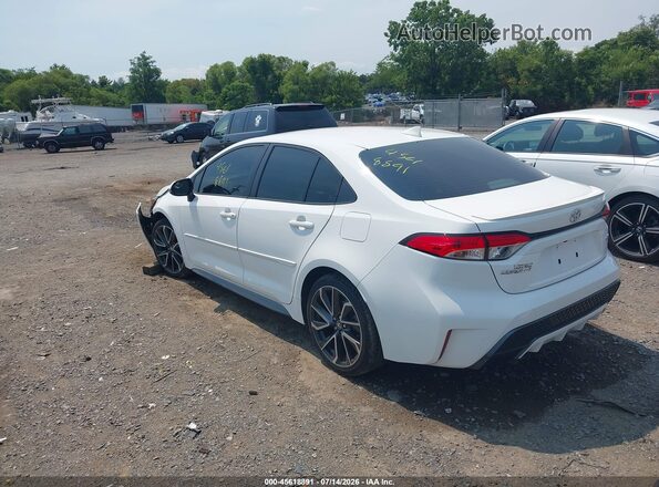 JTDS4MCEXN3511698 2022 TOYOTA COROLLA White Հետևի ձախ