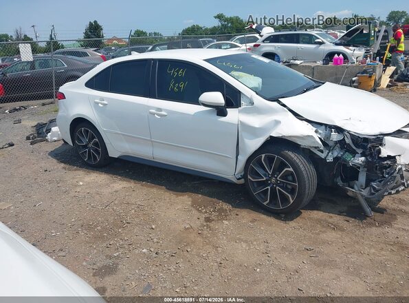 JTDS4MCEXN3511698 2022 TOYOTA COROLLA White Սալոնի հետևի տեսք