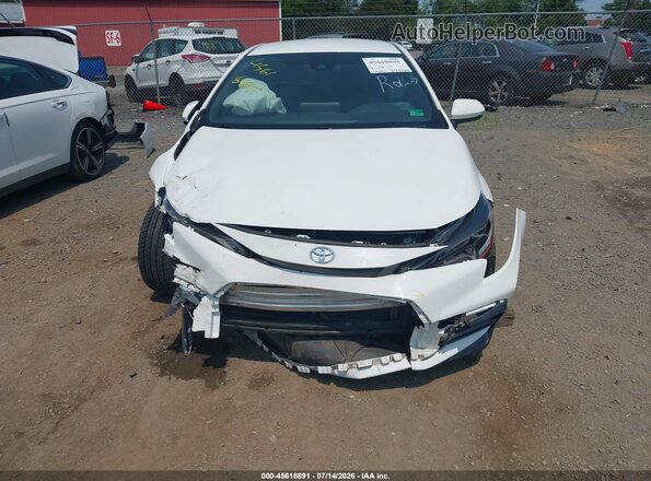 JTDS4MCEXN3511698 2022 TOYOTA COROLLA White Դիմացի տեսք